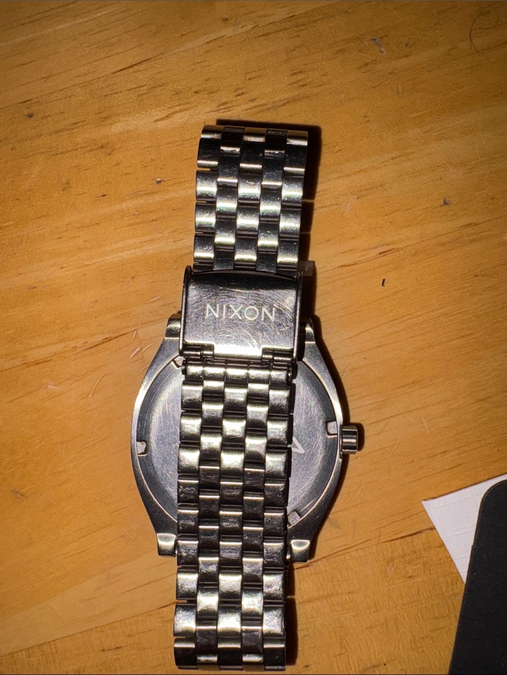 Nixon Stainless Steel Watch with Turquoise Dial - Picture 3 of 6